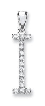9ct White Gold 0.12ct Diamond I Initial - Luxury Watch - Certified Authentic - Swiss Made – Luxury Watch by Imperial T